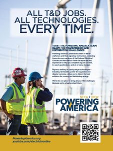 Powering America's Team tackles linework projects